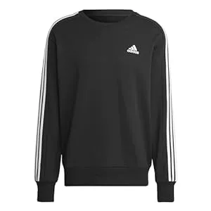 adidas Pullover & Strickmode adidas Male Adult Essentials French Terry 3-Stripes Sweatshirt Sweatshirt (Long Sleeve)