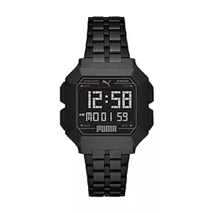 PUMA Uhren PUMA Remix Herren-Armbanduhr aus Edelstahl