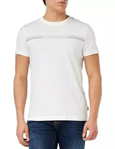 Tommy Hilfiger T-Shirts Tommy Hilfiger Herren T-Shirt Kurzarm Stripe Chest Tee Rundhalsausschnitt