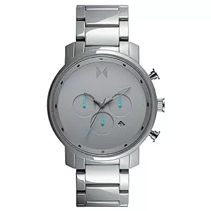 MVMT Uhren MVMT Analog Quarzuhr für Herren mit Braunes Lederarmband