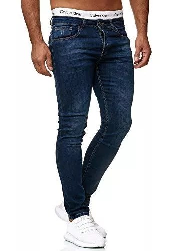 Code47 Jeans Code47 Designer Herren Jeans Hose Regular Skinny Fit Jeanshose Basic Stretch