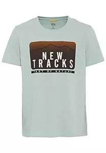 camel active T-Shirts camel active Herren Kurzarm T-Shirt aus Bio-Baumwolle
