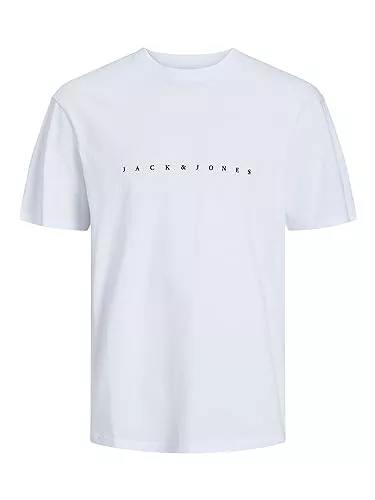 JACK &amp; JONES T-Shirts JACK &amp; JONES Male T-Shirt Logo Rundhals T-Shirt