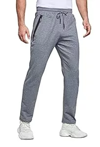 HCSS Hosen HCSS Jogginghose Herren Sporthose Herren Sweathose Baumwolle Trainingshose mit Gummizug Reißverschlusstaschen