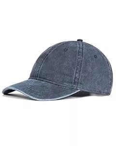 Zylioo Hüte & Mützen Zylioo XL/XXL Vintage Basecap Kappe Für Großen Kopf Pigment Baseballkappe Washed Cotton Used Look Baseball Cap Waschbare Cappy