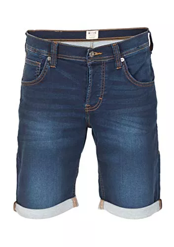 MUSTANG Shorts MUSTANG Herren Jeans Shorts Chicago Real X Kurze Hose Sommer Bermuda Stretch Sweathose Baumwolle Grau Blau w30 - w42