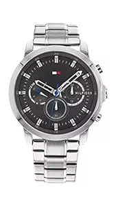 Tommy Hilfiger Uhren Tommy Hilfiger Multi Zifferblatt Quarz Uhr für Herren mit Edelstahl