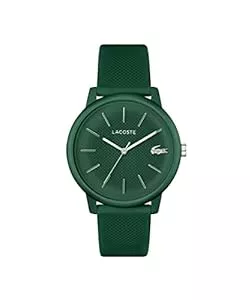 Lacoste Uhren Lacoste.12.12 Move Analog Quarzuhr für Herren mit Silikonarmbänder