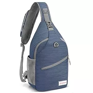 ZOMAKE Taschen & Rucksäcke ZOMAKE Brusttasche Sling Bag Herren Diebstahlsicher - Crossbody Bag Herren FüR MäNner Und Frauen,Schultertasche Herren FüR Outdoor Radfahren Reisen Wandern