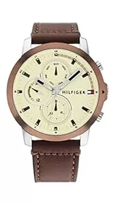 Tommy Hilfiger Uhren Tommy Hilfiger Multi Zifferblatt Quarz Uhr für Herren mit Edelstahl