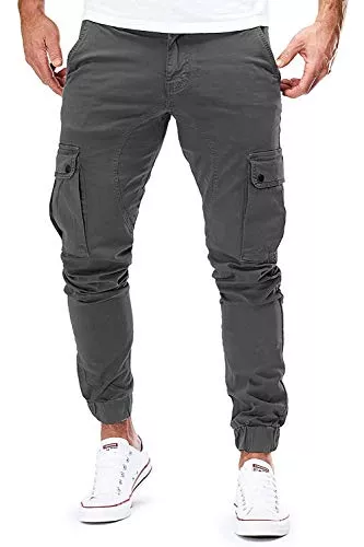 Cassiecy Hosen Cassiecy Herren Hose Jogger Chino Cargo Jeans Hosen Stretch Sporthose Herren Hose mit Taschen Slim Fit Freizeithose…