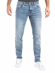 Peak Time Jeans Peak Time Herren Jeans Slim Fit Hose mit elastischem Stretch Bund Mailand
