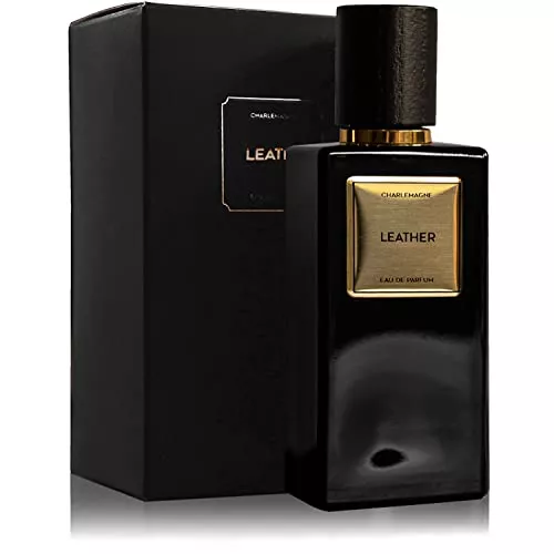 Charlemagne Accessoires Charlemagne Eau de Parfum Leather - Noble Fragrance für Männer - Eau de Parfum Herren 50ml Männer Parfüm - langanhaltender Duft/Leather Parfüm für Herren - Edler Duft - Für den modernen Mann