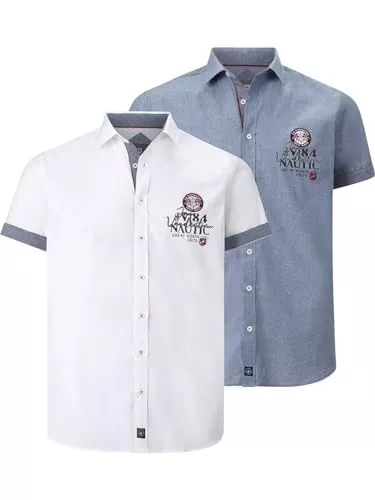 Jan Vanderstorm Hemden Jan Vanderstorm Herren Doppelpack Hemd Sverker