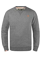 !Solid Pullover & Strickmode Solid Benn O-Neck Herren Sweatshirt Pullover Pulli mit Rundhalsausschnitt