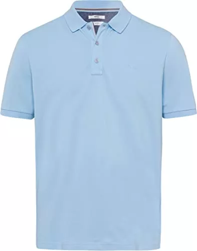 BRAX Poloshirts BRAX Herren Style Pete U Hi-Flex Piqué Polohemd