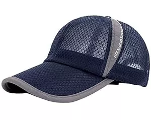 AIEOE Hüte & Mützen AIEOE Mesh Cap Snapback Leichte und Schnelltrocknend Kappe Unisex Baseballcap Atmungsaktiv Outdoor Caps für Sommer Erwachsener Kappe