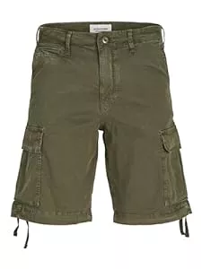 JACK & JONES Shorts JACK & JONES Male Cargo Shorts Loose Fit Cargo Shorts