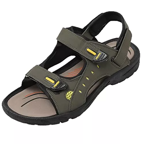 JOMIX Sandalen & Slides JOMIX Sommer Athletische Sandalen Herren Klettverschluss Anti-Rutsch Wandersandalen Outdoor Strand Reisen Trekking Wander