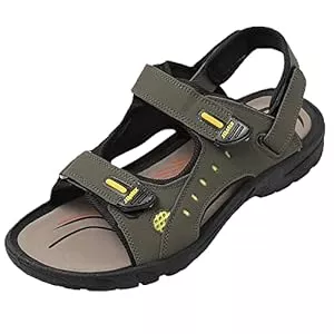 JOMIX Sandalen & Slides JOMIX Sommer Athletische Sandalen Herren Klettverschluss Anti-Rutsch Wandersandalen Outdoor Strand Reisen Trekking Wander