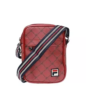 FILA Taschen & Rucksäcke FILA Citybag REPORTER BAG 685084 Rot A415 Allover Rhubarb Vineyard Wine, Size:ONE SIZE
