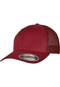 Flexfit Hüte & Mützen Flexfit Unisex Trucker Cap mit festem Front-Panel und innenliegendem Flexband, ohne Verschluss luftdurchlässige Mesh Rückseite, Einheitsgröße