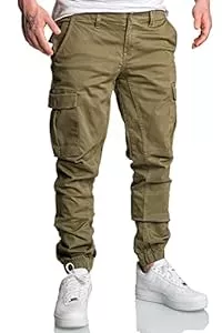 REPUBLIX Jeans REPUBLIX Herren Jogger Cargo Chino Jeans Hose R2207