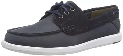Clarks Schnürhalbschuhe Clarks Herren Bratton Boat Shoe