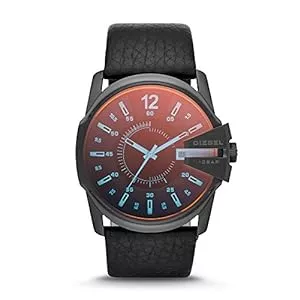 Diesel Uhren Diesel Master Chief Uhr für Herren, Quarzwerk mit Silikon-, Edelstahl- oder Lederarmband