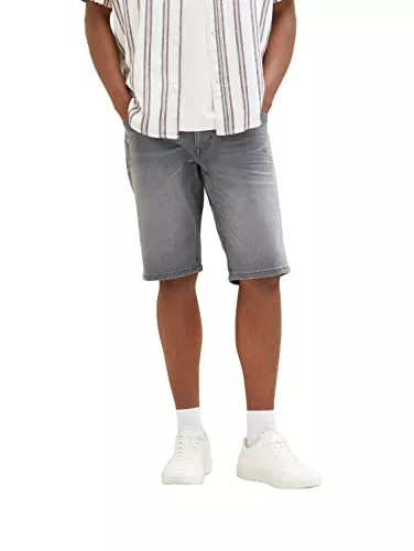TOM TAILOR Shorts TOM TAILOR Herren Slim Fit Jeans Bermuda Shorts