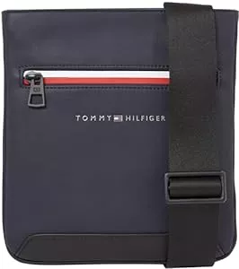 Tommy Hilfiger Taschen & Rucksäcke Tommy Hilfiger Herren Umhängetasche Th Ess Corp Mini Crossover Mittelgroß, Blau (Space Blue), Einheitsgröße