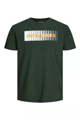 JACK & JONES T-Shirts JACK & JONES Male T-shirt Logo Rundhals T-shirt