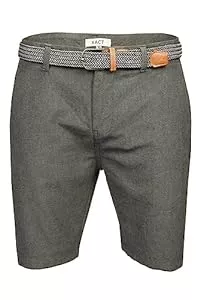 Xact Shorts Xact Herren Oxford Chino Shorts mit Gürtel