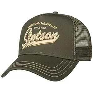 Stetson Hüte & Mützen Stetson Grew Up Trucker Cap - Truckercap Herren - Meshcap größenverstellbar - Basecap mit Mesh-Einsatz - Baseballcap Frühjahr/Sommer - Schirmmütze