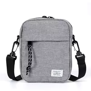 TAN.TOMI Taschen & Rucksäcke TAN.TOMI Umhängetasche Herren Klein Schultertasche Herren Crossbody Bag Herren, Wasserdichte Herren Umhängetasche aus Polyester, Tasche Herren Geeignet für Outdoor-Sport und Wandern