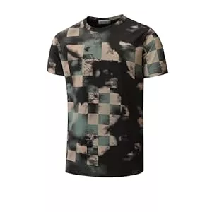 RONOMO T-Shirts RONOMO Herren Mode Krawatte Dye T-Shirt Casual Print T-Shirt Graffiti T-Shirt