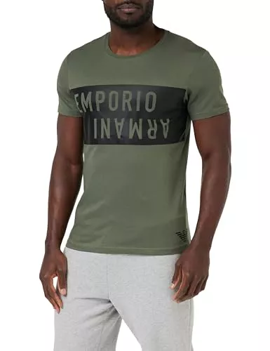 Emporio Armani T-Shirts Emporio Armani Herren Bold Logo Crew Neck T-Shirt