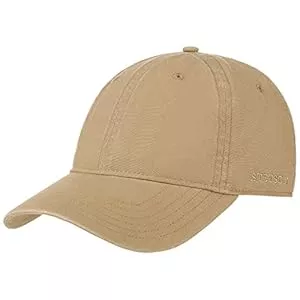 Stetson Hüte & Mützen Stetson Ducor Sun Guard Fullcap Herren - Baseballcap aus Bio-Baumwolle (nachhaltig) - Frühjahr/Sommer - Cap mit Sonnenschutz UV 40+ - Basecap Stonewashed-Look - Outdoorcap