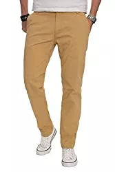 ALESSANDRO SALVARINI Hosen ALESSANDRO SALVARINI Herren Designer Chino Stoff Hose Chinohose Regular Fit