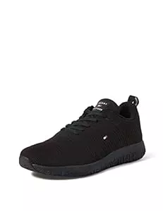 Tommy Hilfiger Sneaker & Sportschuhe Tommy Hilfiger Herren Corporate Knit Rib Fm0fm02838 Runner Sneaker