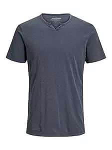 JACK &amp; JONES T-Shirts JACK &amp; JONES Male T-shirt Meliert GETEILTER Kragen T-shirt