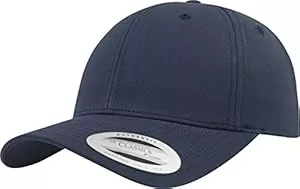 Flexfit Hüte & Mützen Flexfit Curved Classic Snapback Unisex Cap schwarz Basics, Streetwear