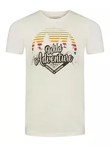 riverso T-Shirts riverso Herren T-Shirt RIVLukas Fotodruck Rundhals O-Neck Kurzarm Shirt Regular Baumwolle Grün Blau Weiß Grau Gelb Türkis S M L XL XXL 3XL 4XL 5XL