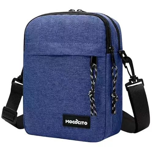 MOCOCITO Taschen & Rucksäcke MOCOCITO Umhängetasche, Schultertasche für Herren, Kuriertasche aus Nylon, Messenger Bag für Tägliches Leben Reise