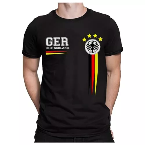 Generisch T-Shirts ๐๐๐ฎ๐ญ๐ฌ๐๐ก๐ฅ๐๐ง๐ Trikot EM 2024 Tshirt Herren T Shirt ๐๐๐ฎ๐ญ๐ฌ๐๐ก๐ฅ๐๐ง๐ Flagge Germany Fuรball Trikot Nationalmannschaft Fanartikel T-Shirts fรผr Herren Kurzarm Rundhals Sommer