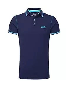 M.Conte Poloshirts M.Conte Herren Poloshirt Kurzarm Polohemd T-Shirt Polo-Shirts für Herren Pique Basic Men's Plain Royal Blau S M L XL XXL XXXL Romano