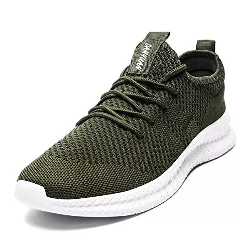 Tvtaop Sneaker & Sportschuhe Tvtaop Schuhe Sneaker Herren Laufschuhe Sportschuhe Outdoor Männer Turnschuhe Joggingschuhe füR Herren rutschfeste Atmungsaktiv Shoes for Men Schwar & Schwarz