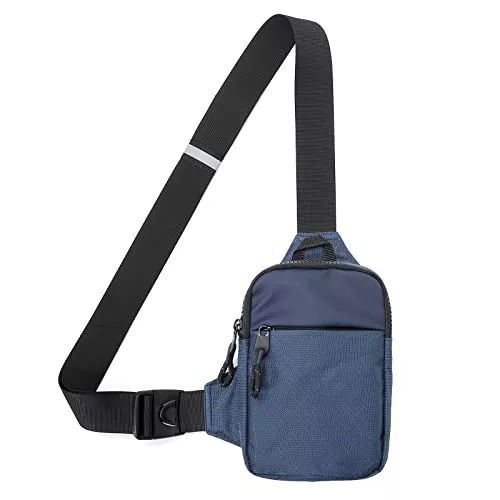 DONGKER Taschen & Rucksäcke DONGKER Sling Chest Crossbody Bag, Wasserdicht Schultertasche, Crossbody Bag Backpack für Männer und Frauen, die Outdoor-Sportarten wandern