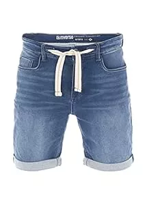 riverso Shorts riverso Herren Jeans Shorts RIVPaul Kurze Hose Sommer Bermuda Stretch Denim Short Sweathose Baumwolle Grau Blau Schwarz w30 w31 w32 w33 w34 w36 w38 w40 w42