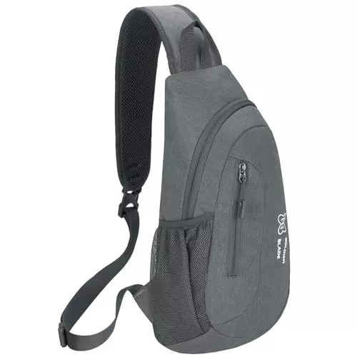Xoolkly Taschen & Rucksäcke Xoolkly Brusttasche Sling Bag Schulterrucksack Wasserdicht Umhängetasche Herren und Damen Sling Rucksack Leichte Multipurpose Schultertasche für Outdoor Wandern Reisen Radfahren